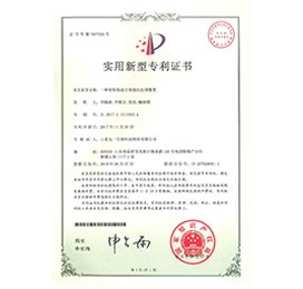 Qualification and patent document issued to Shandong Jiuyi Biotechnology (Chinese original)